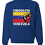 Freedom For Venezuelan Raised Fist Sweater, Unisex Crewneck Sweatshirts