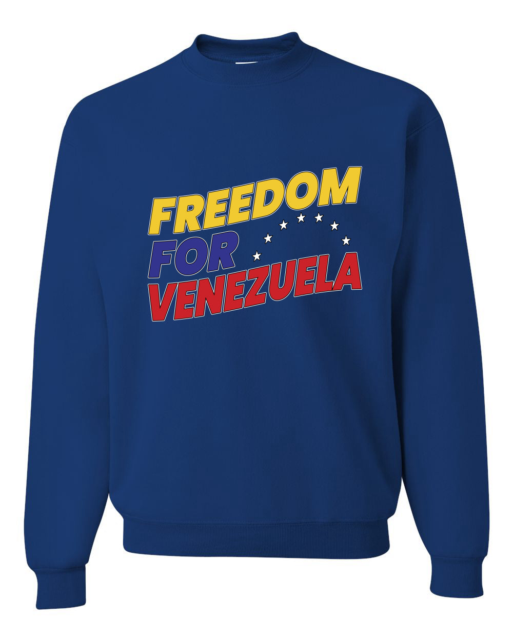 Freedom For Venezuelan Sweater, Unisex Crewneck Sweatshirts