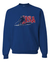 USA Winter Team Sports Fan Collection | USA Skier Sweater, Unisex Crewneck Sweatshirts