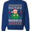 Fa lalala Hasbula Ugly Christmas Sweater Unisex Crewneck Sweatshirt