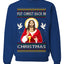 Put Christ Back In Christmas Ugly Christmas Sweater Unisex Crewneck Sweatshirt
