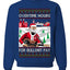 Overtime Hours Rich Men North of Richmond Ugly Christmas Sweater Unisex Crewneck Sweatshirt