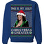 This Is My Ugly Sweater Funny Santa Kamala Harris Ugly Christmas Sweater