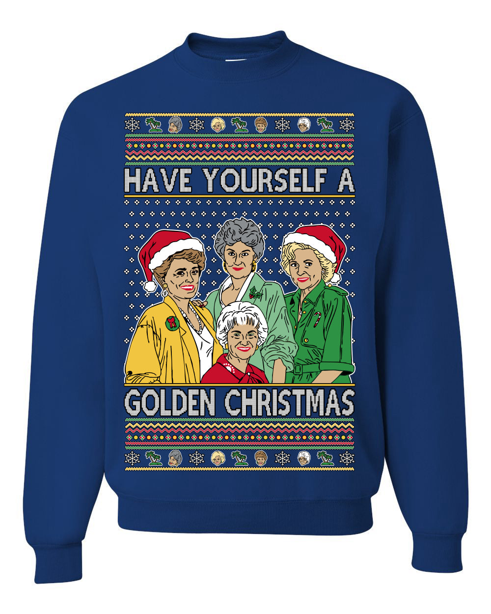 Have Yourself a Golden Christmas Classic TV Show Ugly Christmas Sweater