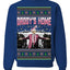 Daddy's Home Pink Suit, I'll Be Home For Christmas | Funny Santa Clause President Donald Trump Xmas Sweaters Crewneck Sweatshirt