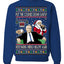 Put the Cookies Down Make America Healthy Again RFK Ugly Christmas Sweater Crewneck Sweatshirt