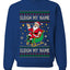Sleigh My Name Sleigh My Name, Pop Singers, Song Lyrics Pun, Santa Sleigh, Ugly Christmas Unisex Sweater, Crewneck Sweatshirts