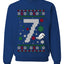 Christmas 7 Meme, Unisex Ugly Christmas Crewneck Sweatshirts