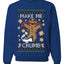 Make Me Crumb,Unisex Ugly Christmas Sweater, Crewneck Sweatshirts
