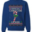 Official Candy Cane Licker, Unisex Ugly Christmas Sweater, Crewneck Sweatshirts
