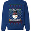 Snow Blower, Funny Unisex Ugly Christmas Crewneck Sweatshirts
