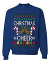Christmas Cheer, Unisex Ugly Christmas Sweater, Crewneck Sweatshirts