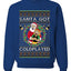 Santa Got Coldplayed, Unisex Ugly Christmas Sweater, Crewneck Sweatshirts