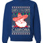 Santa's Favorite Cabrona, Unisex Ugly Christmas Sweater, Crewneck Sweatshirts