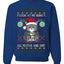 Look At Me Being All Festive And Shit, Unisex Ugly Christmas Sweater, Crewneck Sweatshirts