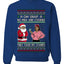 Oh Snap, No Milk And Cookies, They Took my Stamps, Unisex Ugly Christmas Sweater Crewneck Sweatshirts