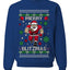 Merry Blitzmas, Football Christmas Sweater Design, Unisex Ugly Christmas Sweater Crewneck Sweatshirts