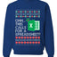 Ohh This Calls For A Spreadsheet Office, Unisex Ugly Christmas Sweater Crewneck Sweatshirts