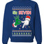 6 7 Christmas Hands, Unisex Ugly Christmas Sweater Crewneck Sweatshirts