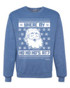 Where's My Ho Ho Hos | Santa Design Merry Ugly Christmas Sweater Unisex Crewneck Graphic Sweatshirt