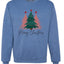 Merry Christmas Tree, Cute Holiday Design, Unisex Christmas Sweater, Crewneck Sweatshirts