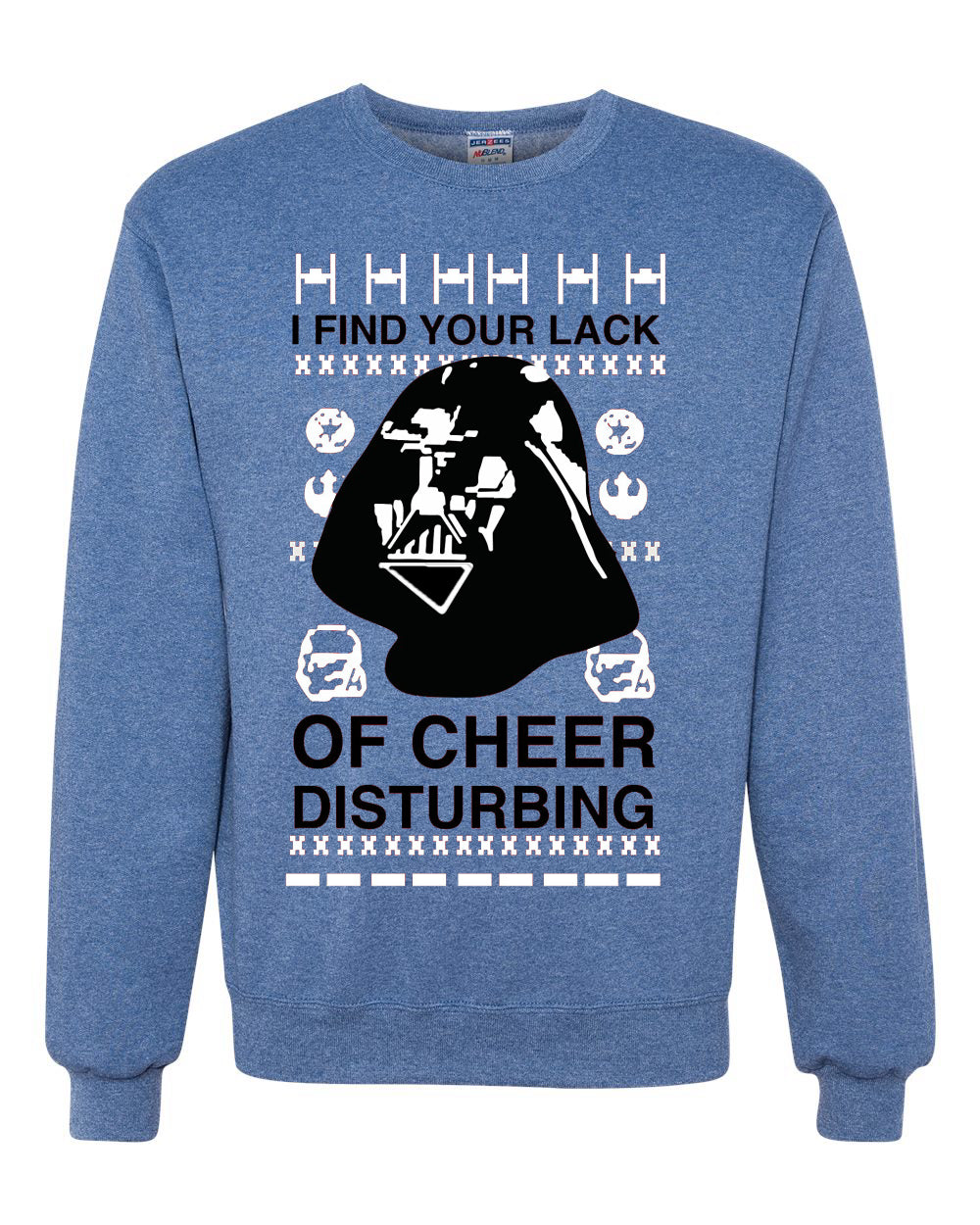 I find your Lack of Cheer Disappointing Ugly Christmas Sweater Unisex Crewneck Sweatshirt