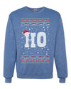 Christmas Ho Merry Ugly Christmas Sweater Unisex Crewneck Graphic Sweatshirt