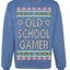 Classic Old School Gamer Video Game Fan Funny Ugly Christmas Sweater Crewneck Sweatshirt