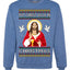Put Christ Back In Christmas Ugly Christmas Sweater Unisex Crewneck Sweatshirt