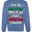 Due To Inflation This Is My Ugly Christmas Sweater Ugly Christmas Sweater Unisex Crewneck Sweatshirt