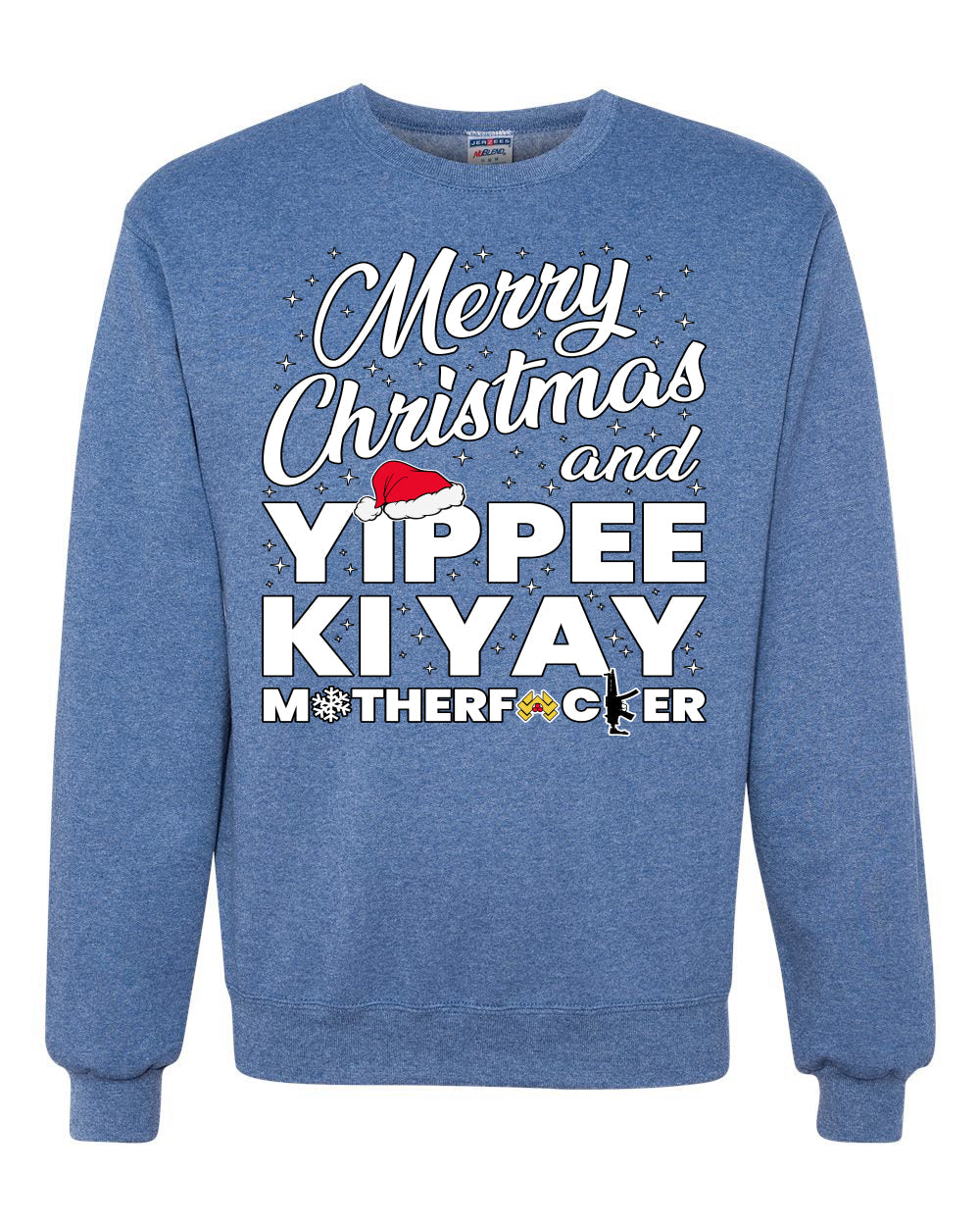 Merry Christmas and Yippee Ki Yay MOFO Christmas Unisex Crewneck Sweatshirt