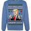 Ho Ho Ho Joe's Got To Go Trump 2024 Ugly Christmas Sweater Unisex Crewneck Sweatshirt