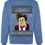 Ho Ho Holy Schnikes Funny 90s Classic Tommy Boy Movie Ugly Christmas Sweater
