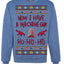 Now I Have a Machine Gun Ho Ho Ho Nakatomi Die Hard McClane Classic 80s Xmas Movie Ugly Christmas Sweater Crewneck Sweatshirt