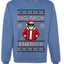Big Nick Energy, Funny Humor, Ugly Christmas Unisex Sweater, Crewneck Sweatshirts