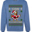 F-CAW-F IT'S CHRISTMAS, Ugly Christmas Unisex Sweater, Crewneck Sweatshirts