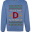 I Put The D In Reindeer, Unisex Ugly Christmas Sweater, Crewneck Sweatshirts