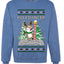 Pole Dancer, Unisex Ugly Christmas Sweater Crewneck Sweatshirts