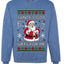 Santa's Got 6 7 Gifts For Me, Unisex Ugly Christmas Sweater Crewneck Sweatshirts