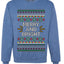 Merry And Bright, Unisex Ugly Christmas Sweater Crewneck Sweatshirts
