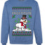Snow Frostitute, Funny Unisex Ugly Christmas Sweater, Crewneck Sweatshirts