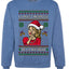 La Mas Chismosa De La Navidad, Unisex Ugly Christmas Sweater, Crewneck Sweatshirts