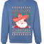 Santa's Favorite Cabrona, Unisex Ugly Christmas Sweater, Crewneck Sweatshirts