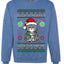 Look At Me Being All Festive And Shit, Unisex Ugly Christmas Sweater, Crewneck Sweatshirts
