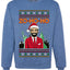 Zo Ho Ho Zohran Mamdani NYC, Unisex Ugly Christmas Sweater Crewneck Sweatshirts