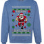 Merry Blitzmas, Football Christmas Sweater Design, Unisex Ugly Christmas Sweater Crewneck Sweatshirts