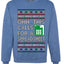 Oh... This Calls for A Spreadsheet, Unisex Ugly Christmas Sweater Crewneck Sweatshirts