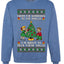 From The Windows To The Walls I'm About To Deck These Halls, Unisex Ugly Christmas Sweater Crewneck Sweatshirts