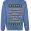 Probably Just Gonna Jingle Some Of The Way I'm Tired, Unisex Ugly Christmas Sweater Crewneck Sweatshirts