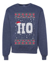 Christmas Ho Merry Ugly Christmas Sweater Unisex Crewneck Graphic Sweatshirt